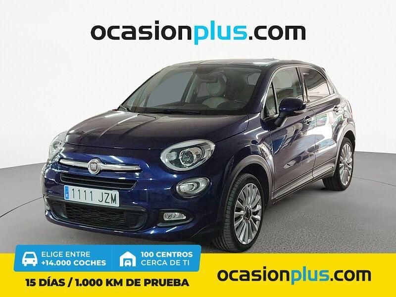 Azul Usado 2017 Fiat 500X Lounge SUV | 12.590 € (Precio justo) - Imagen 1/4