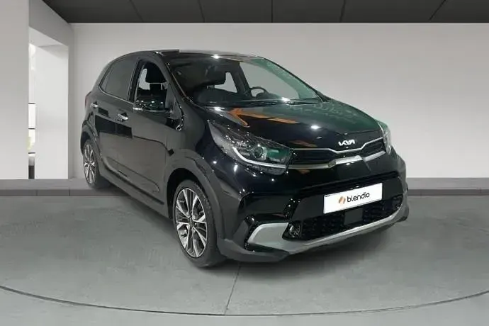 Brugt Kia Picanto X-Line 101 HK (74 kW) 2023 Sort Hatchback