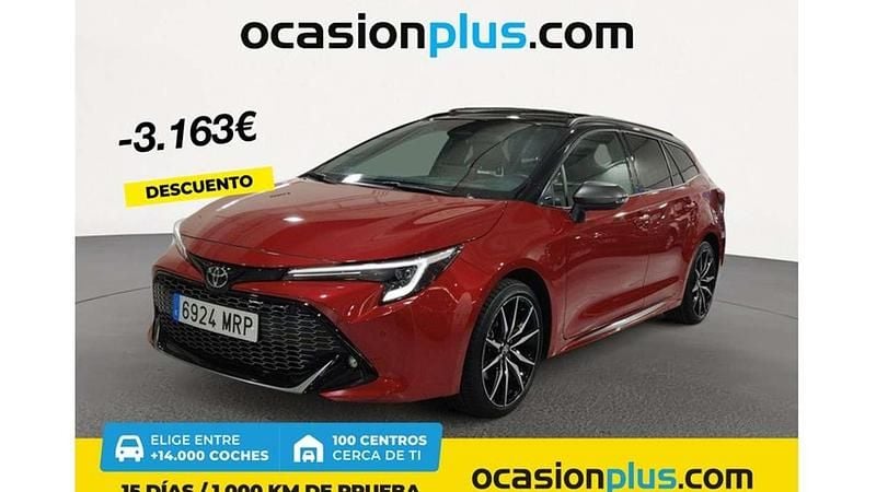 Rojo Usado 2024 Toyota Corolla Sport Familiar | 31.637 € (Caro) - Imagen 1/4