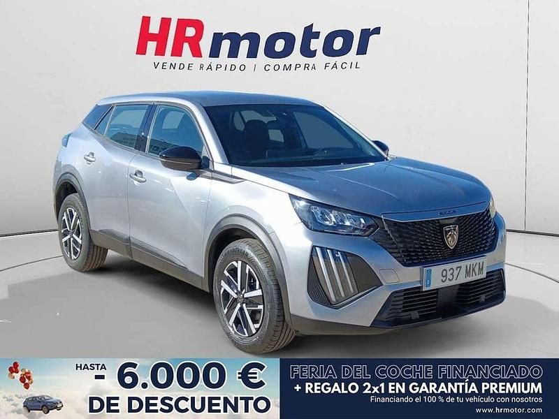 Gris Usado 2023 Peugeot 2008 Active SUV | 16.590 € (Precio justo) - Imagen 1/4