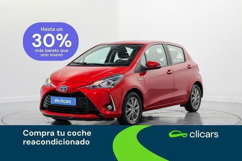 Rojo Usado 2020 Toyota Yaris Hybrid Active | 15.990 € (Precio justo) - Imagen 1/4