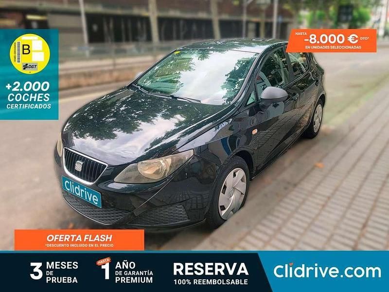Negro Usado 2012 Seat Ibiza Reference Utilitario | 6990 € (Buen precio) - Imagen 1/3