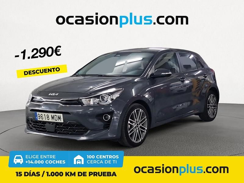 Gris Usado 2023 Kia Rio Sport Berlina | 14.200 € (Precio justo) - Imagen 1/4