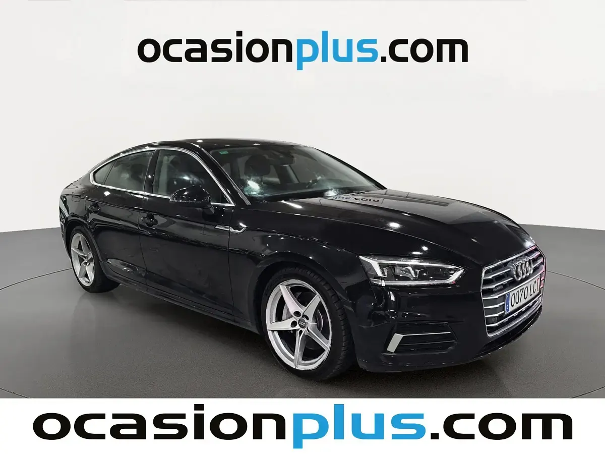 Usado Audi A5 Sportback Sport 190 CV (139 kW) 2019 Negro Utilitario