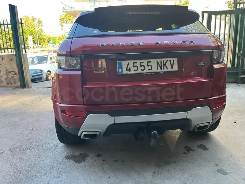 Usado Land Rover Range Rover evoque Dynamic 190 CV (139 kW) 2013 Rojo SUV