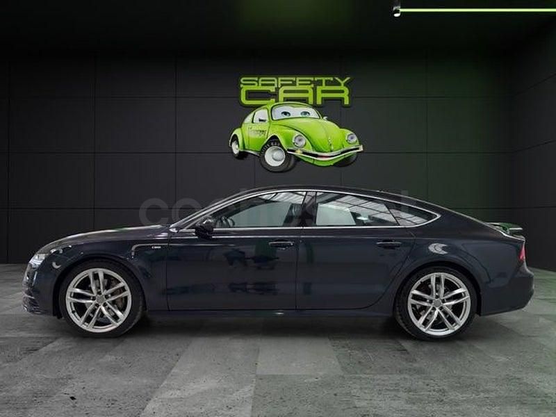 Usado Audi A7 Sportback S-Line 272 CV (200 kW) 2017 Azul Utilitario