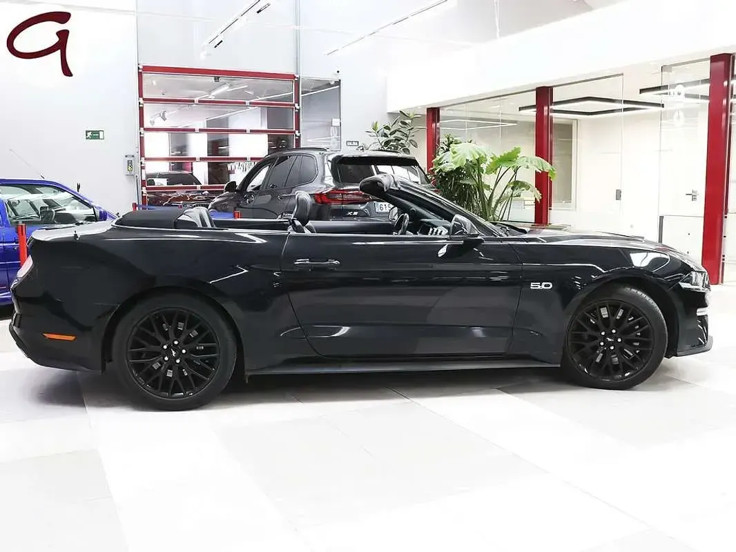 Usado Ford Mustang GT Convertible 450 CV (330 kW) 2022 Negro Descapotable