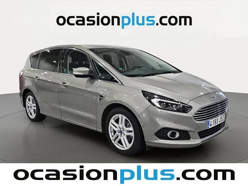 Begagnad Ford S-MAX Titanium 150 HK (110 kW) 2016 Grå Minibuss