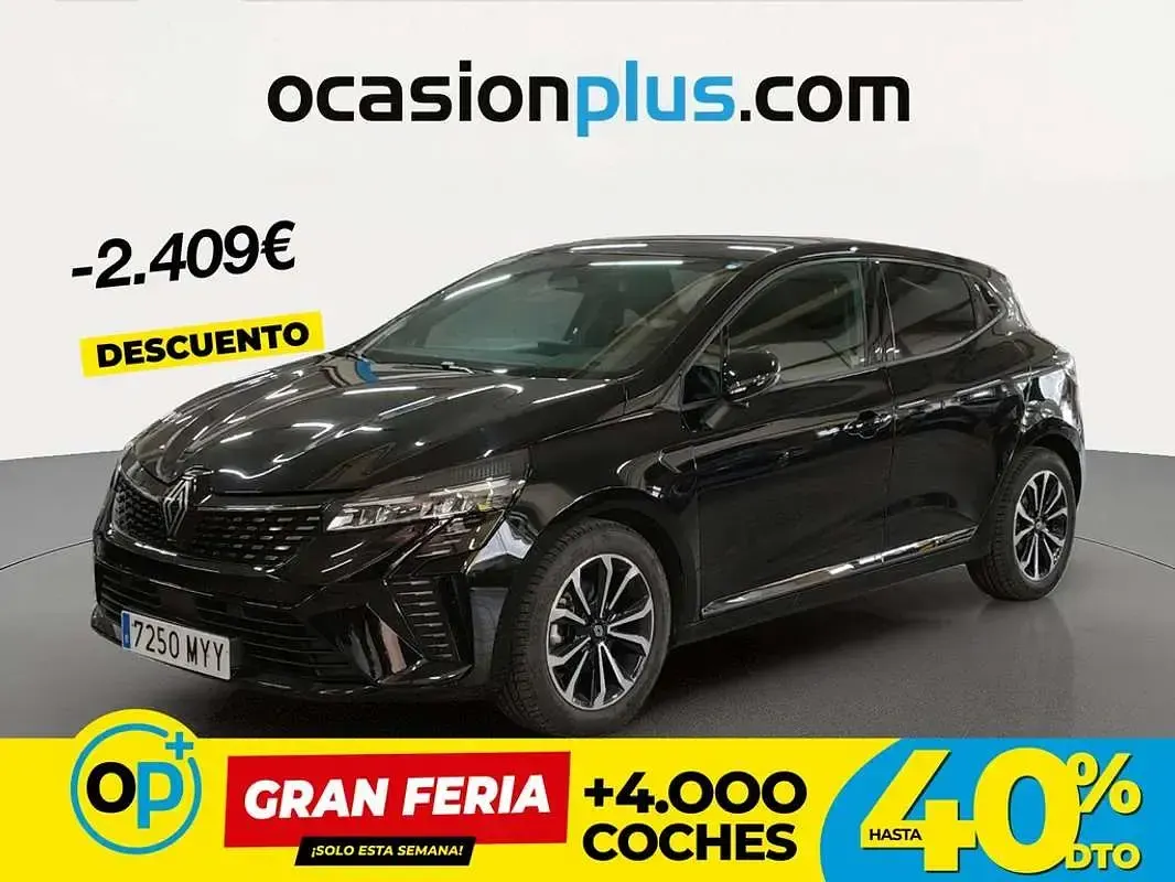 Usado Renault Clio Techno 91 CV (66 kW) 2025 Negro Utilitario