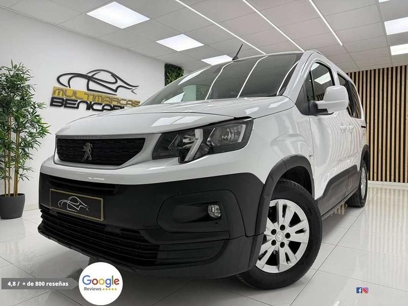 Usado Peugeot Rifter Active 102 CV (75 kW) 2019 Blanco Monovolumen