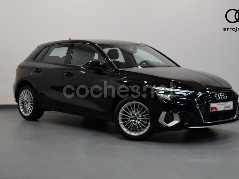 Negro Usado 2024 Audi A3 Sportback Advanced Plus Berlina | 24.990 € (Precio justo) - Imagen 1/4