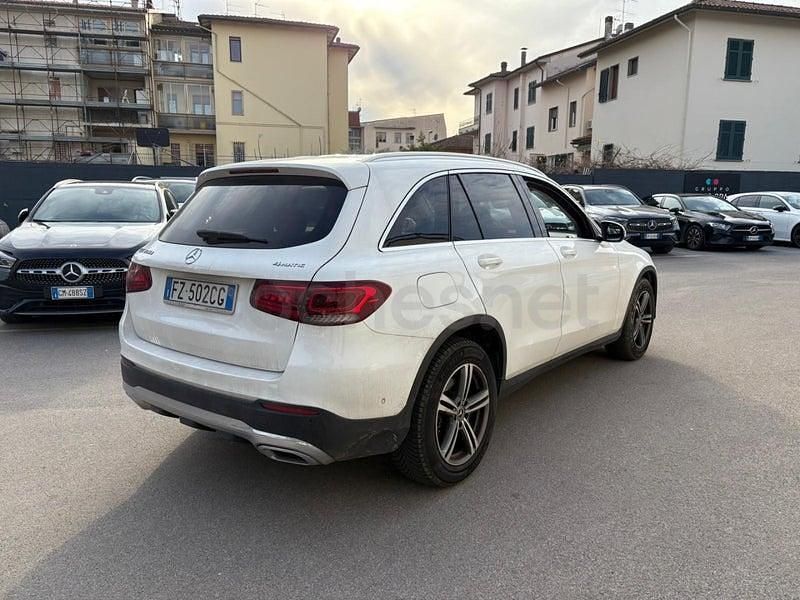 Usado Mercedes GLC220 194 CV (142 kW) 2020 Blanco SUV