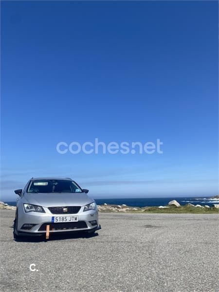 Gris / plata Usado 2016 Seat Leon ST CONNECT Familiar | 10.000 € - Imagen 1/4