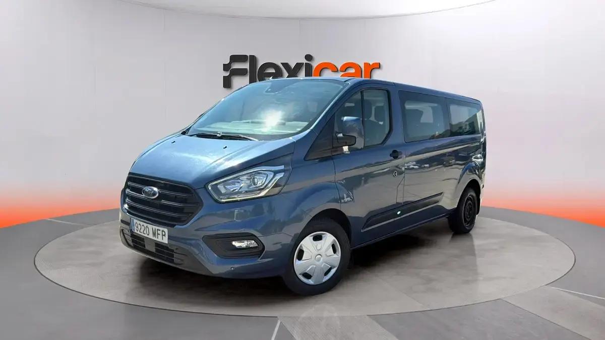 Usado Ford Transit Custom Trend 131 CV (96 kW) 2023 Azul Familiar