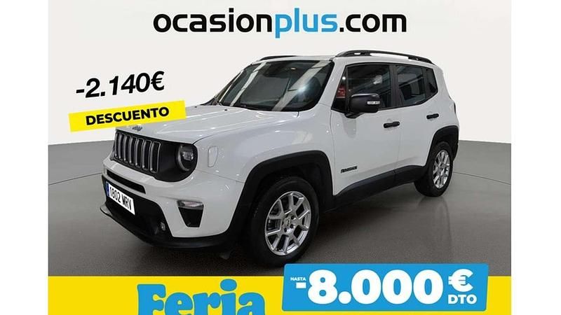 Blanco Usado 2024 Jeep Renegade Limited SUV | 20.400 € (Precio justo) - Imagen 1/4