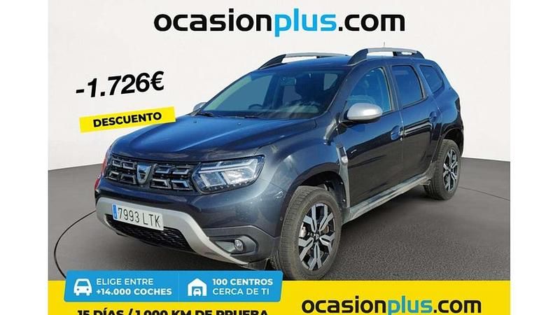 Gris Usado 2021 Dacia Duster Prestige SUV | 17.264 € (Precio justo) - Imagen 1/4
