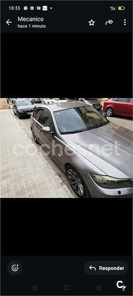 Usado BMW 318 143 CV (105 kW) 2009 Gris / plata Berlina