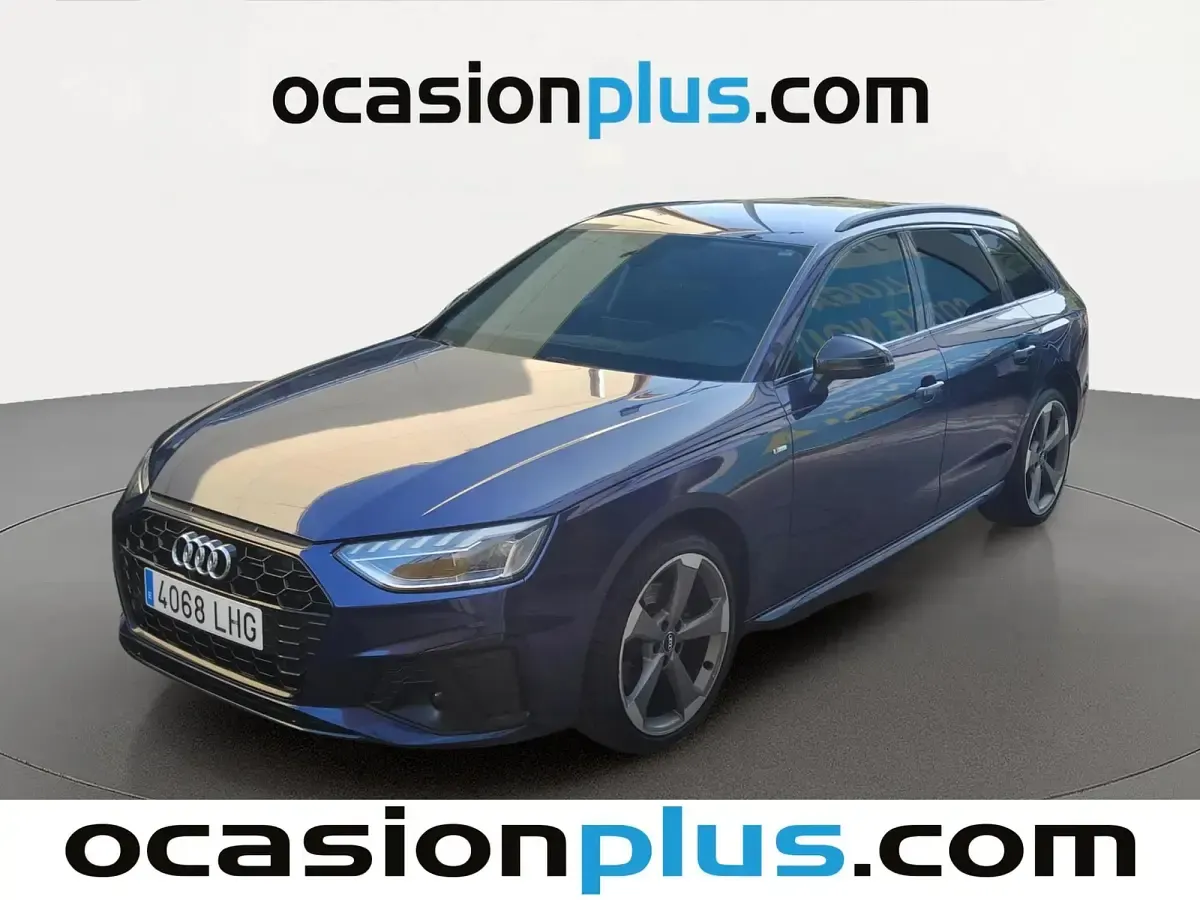 Usado Audi A4 163 CV (119 kW) 2020 Azul Familiar