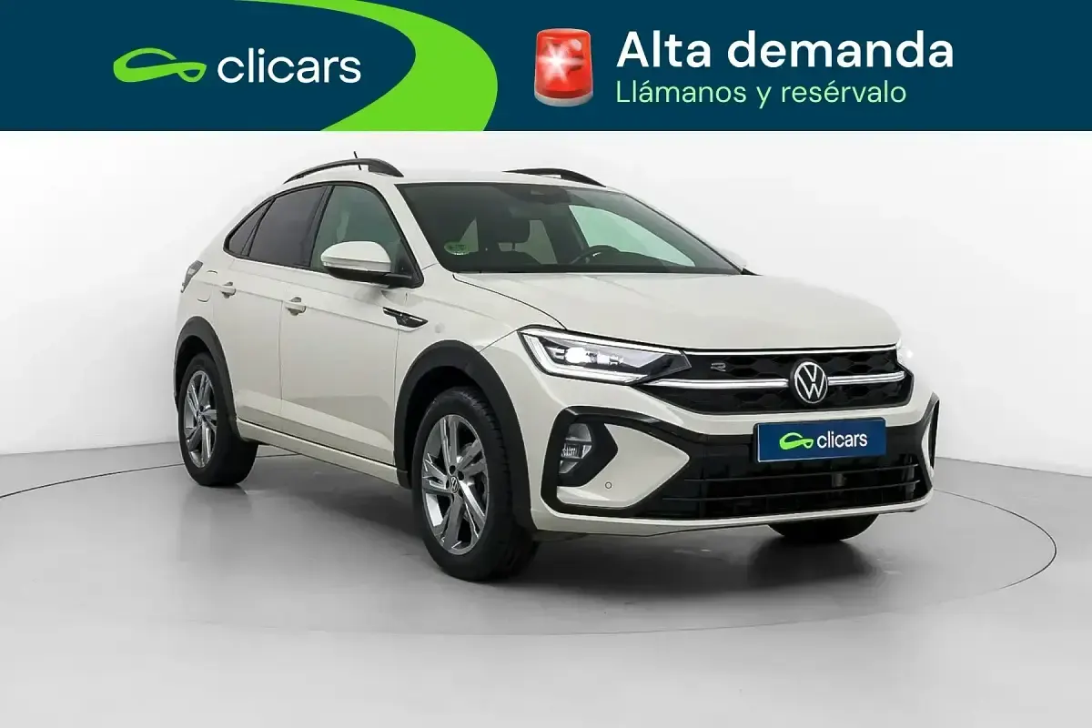 Usado VW Taigo R-line 110 CV (80 kW) 2023 Blanco SUV