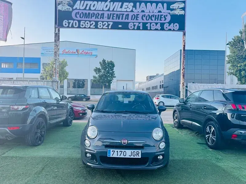 Usado Fiat 500S S 69 CV (50 kW) 2015 Gris / plata Berlina