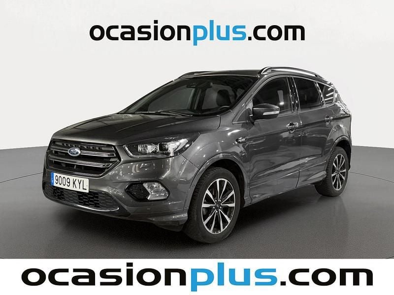 Gris Usado 2019 Ford Kuga ST-Line SUV | 15.728 € (Buen precio) - Imagen 1/4