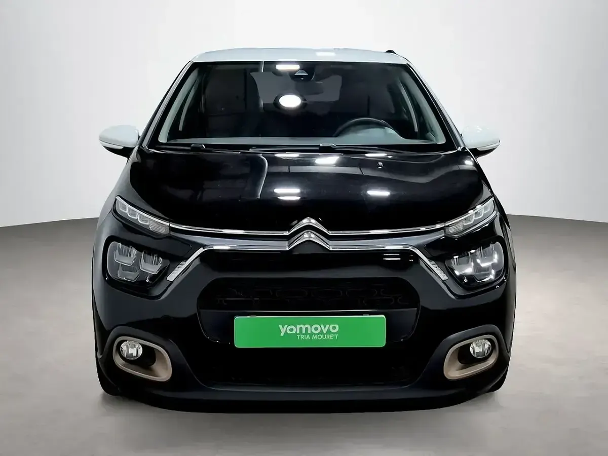 Usado Citroën C3 PureTech 83 CV (61 kW) 2022 Negro Utilitario