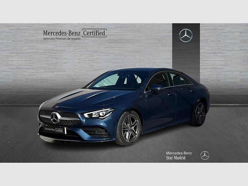 Usado Mercedes CLA200 AMG line 163 CV (119 kW) 2022 Denim blue  metallic paint Utilitario