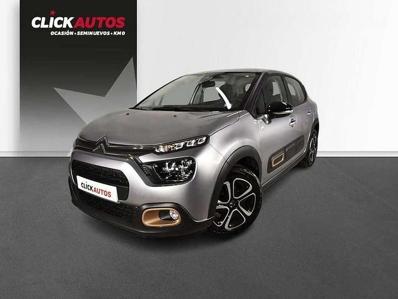 Gris Usado 2023 Citroën C3 PureTech Utilitario | 12.200 € (Precio justo) - Imagen 1/4