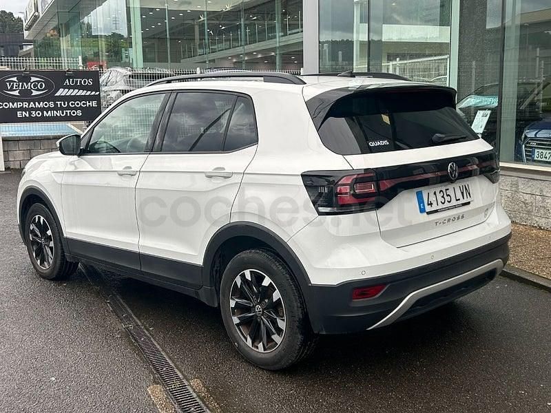 Usado VW T-Cross Advance 110 CV (80 kW) 2021 Blanco SUV