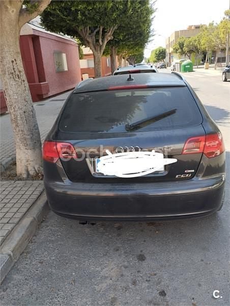 Usado Audi A3 Ambition 140 CV (102 kW) 2005 Negro Berlina