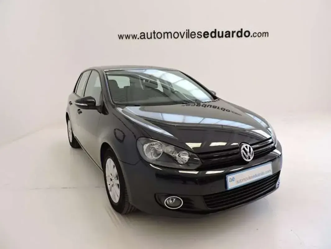 Usado VW Golf VI Advance 110 CV (80 kW) 2009 Negro Utilitario