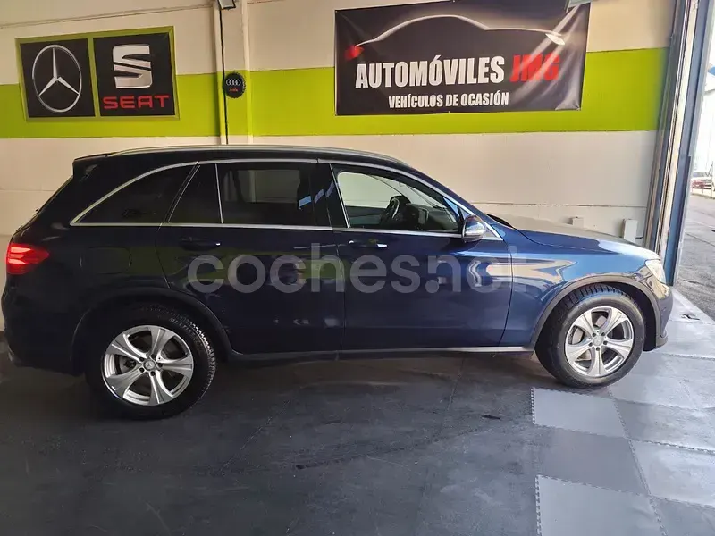 Usado Mercedes GLC220 170 CV (125 kW) 2016 Azul SUV