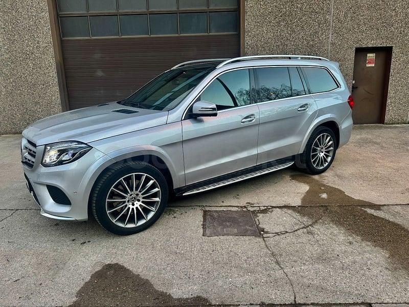 Usado Mercedes GLS350 258 CV (189 kW) 2017 Gris / plata SUV
