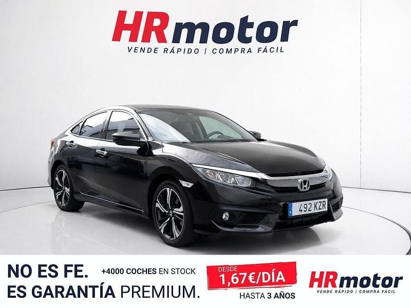 Usado Honda Civic Elegance 182 CV (133 kW) 2019 Negro Berlina