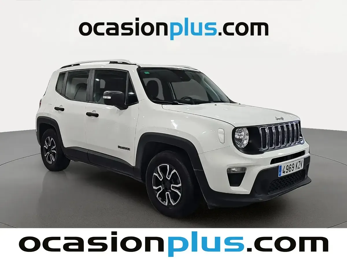 Käytetty Jeep Renegade Sport 120 HP (88 kW) 2019 Valkoinen Katumaasturi