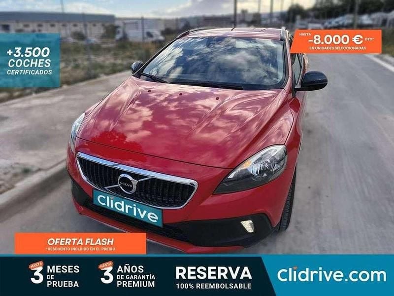 Rojo Usado 2017 Volvo V40 CC Familiar | 8490 € (Precio justo) - Imagen 1/3