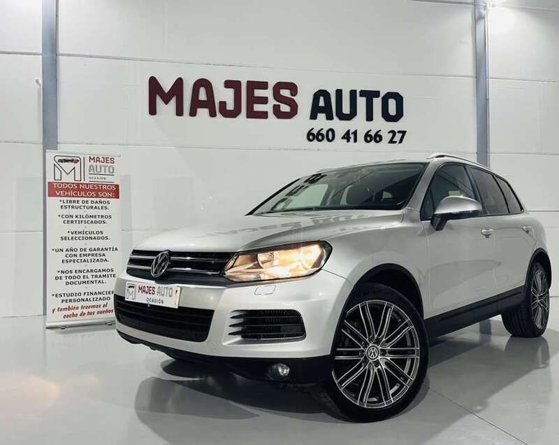 Gris Usado 2013 VW Touareg SUV | 16.999 € (Precio justo) - Imagen 1/4