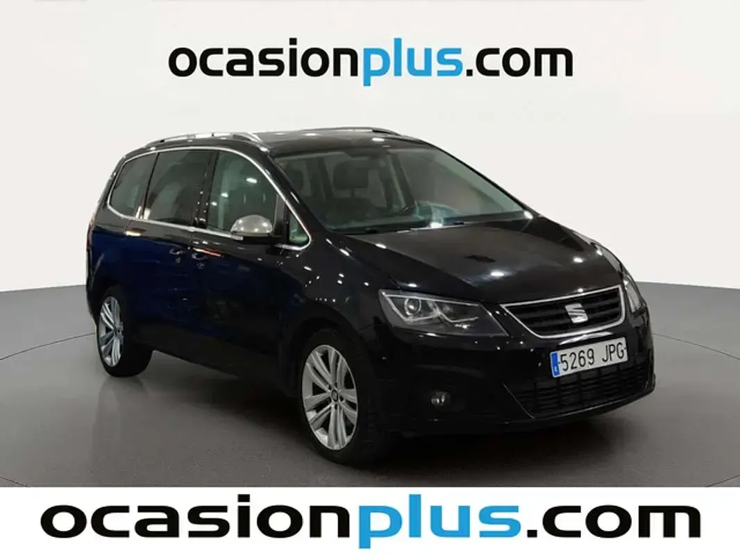 Usado Seat Alhambra Style 184 CV (135 kW) 2016 Negro Monovolumen