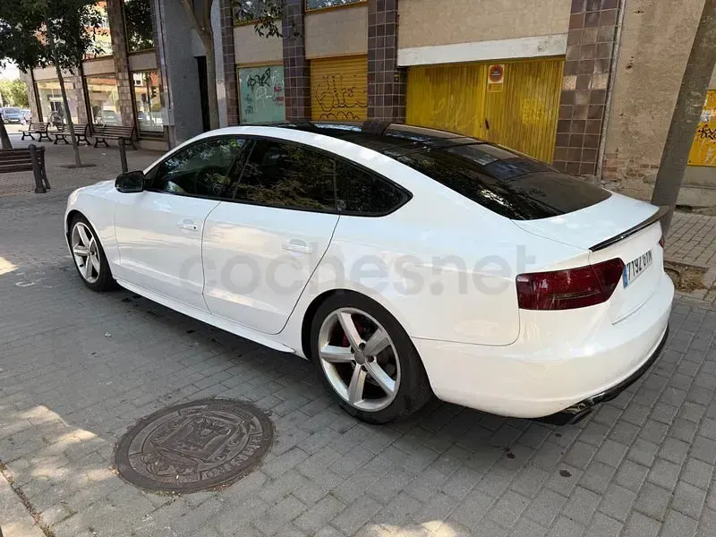 Usado Audi A5 Sportback S-Line 180 CV (132 kW) 2010 Blanco Utilitario