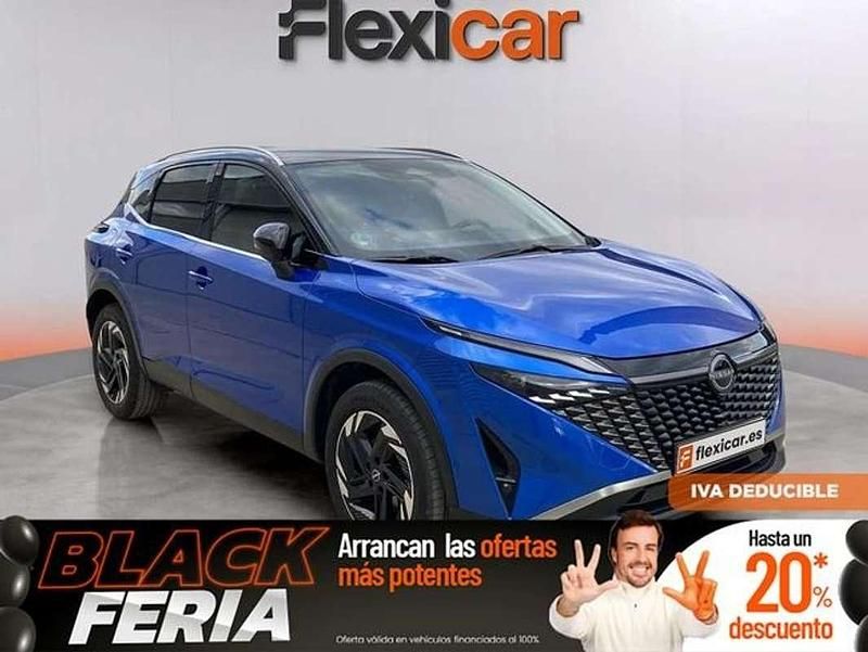 Azul Usado 2024 Nissan Qashqai Acenta SUV | 25.490 € (Precio justo) - Imagen 1/4