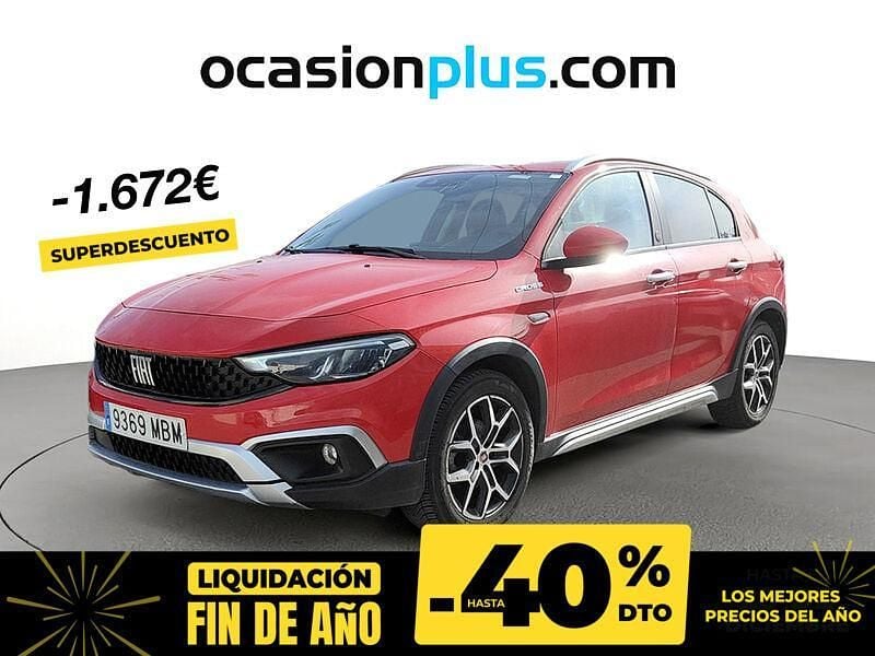 Rojo Usado 2022 Fiat Tipo Red Berlina | 18.400 € (Precio justo) - Imagen 1/4