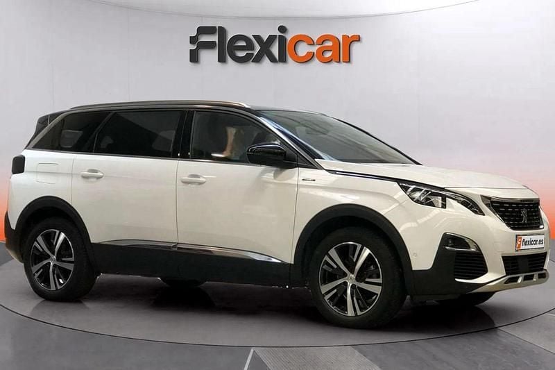Blanco Usado 2019 Peugeot 5008 GT-line Monovolumen | 19.290 € (Precio justo) - Imagen 1/4