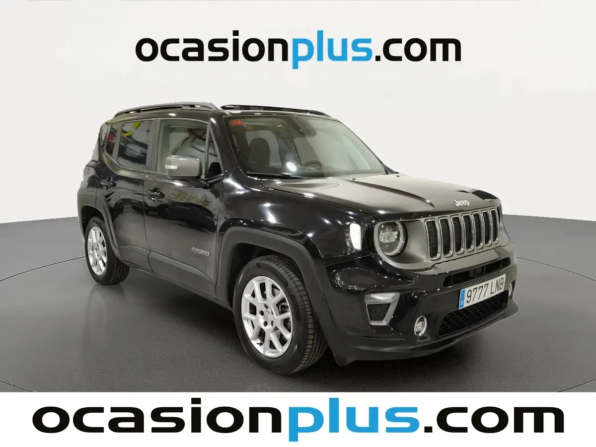 Usado Jeep Renegade Limited 150 CV (110 kW) 2021 Negro SUV
