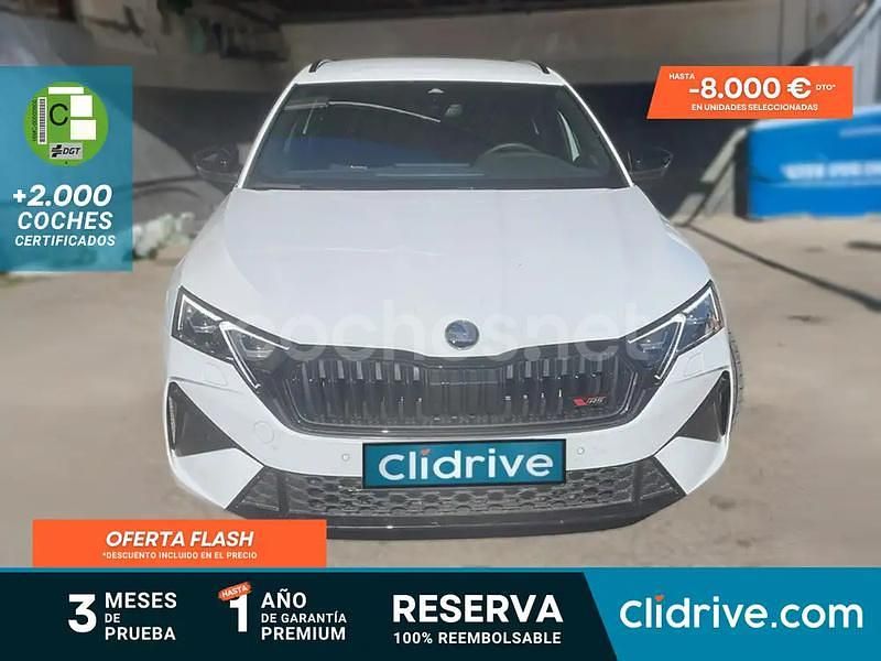 Blanco Usado 2025 Skoda Octavia RS Familiar | 38.990 € (Precio justo) - Imagen 1/3