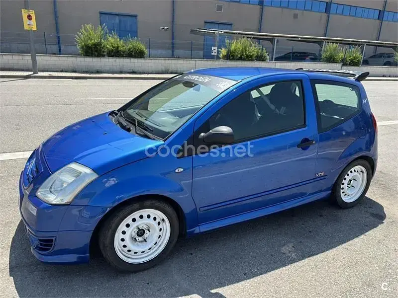 Usado Citroën C2 125 CV (91 kW) 2006 Azul Utilitario