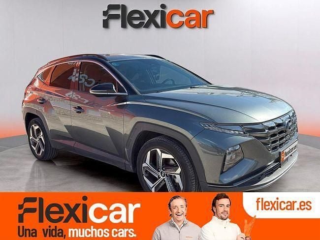Gris Usado 2021 Hyundai Tucson SUV | 26.490 € (Precio justo) - Imagen 1/4