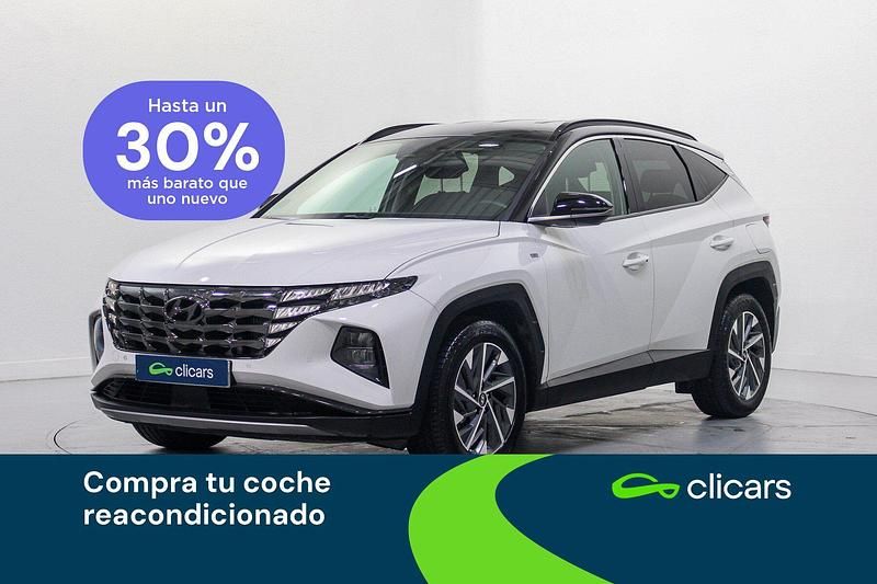 Blanco Usado 2021 Hyundai Tucson SUV | 24.290 € (Precio justo) - Imagen 1/4