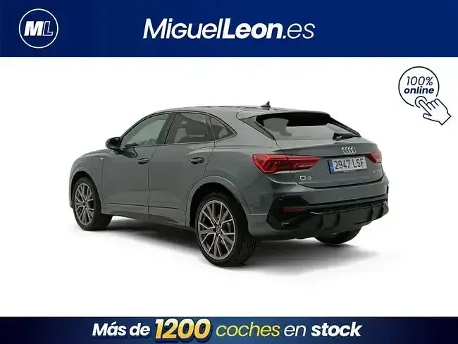 Usado Audi Q3 S-Line 245 CV (180 kW) 2021 Gris SUV