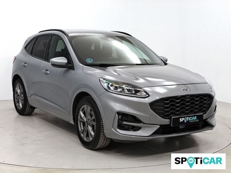 Gris Usado 2022 Ford Kuga ST-Line SUV | 23.500 € (Precio justo) - Imagen 1/4