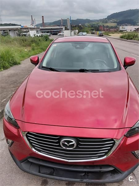 Usado Mazda CX-3 Luxury 150 CV (110 kW) 2017 Granate SUV
